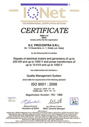 Certificat servicii reparatii_IQNET